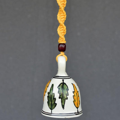 Bohemian Macrame Ceramic Single Bell