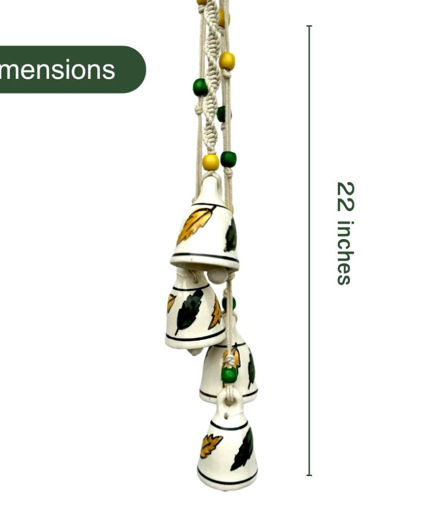 Symphony Macramé Ceramic Bell