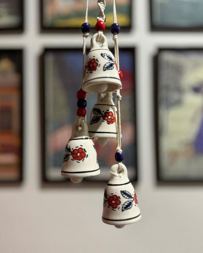 Symphony Macramé Ceramic Bell