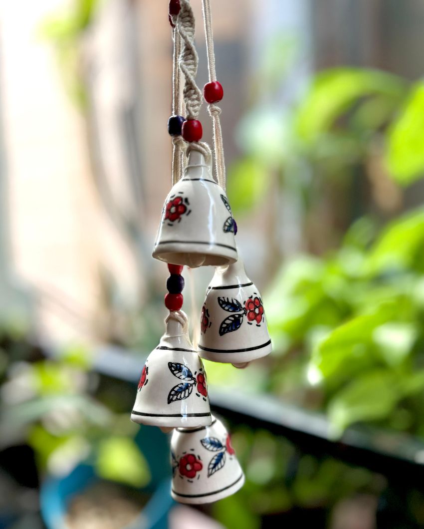 Symphony Macramé Ceramic Bell