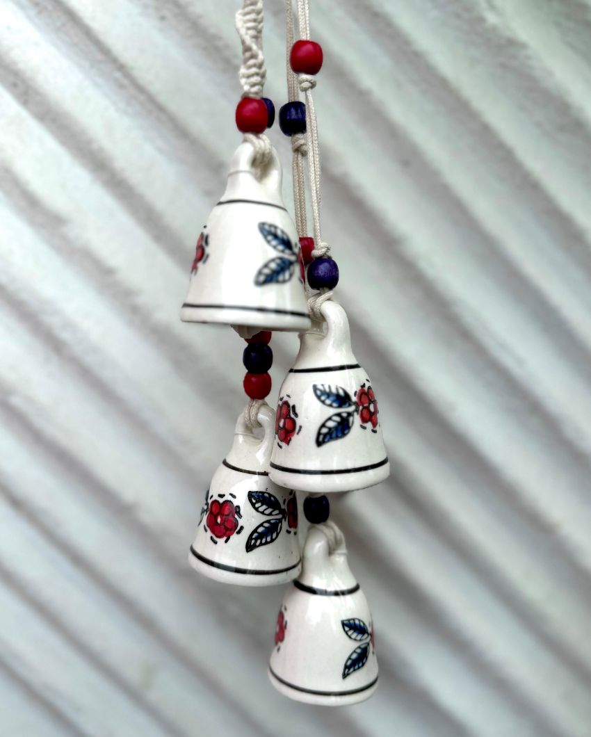 Symphony Macramé Ceramic Bell