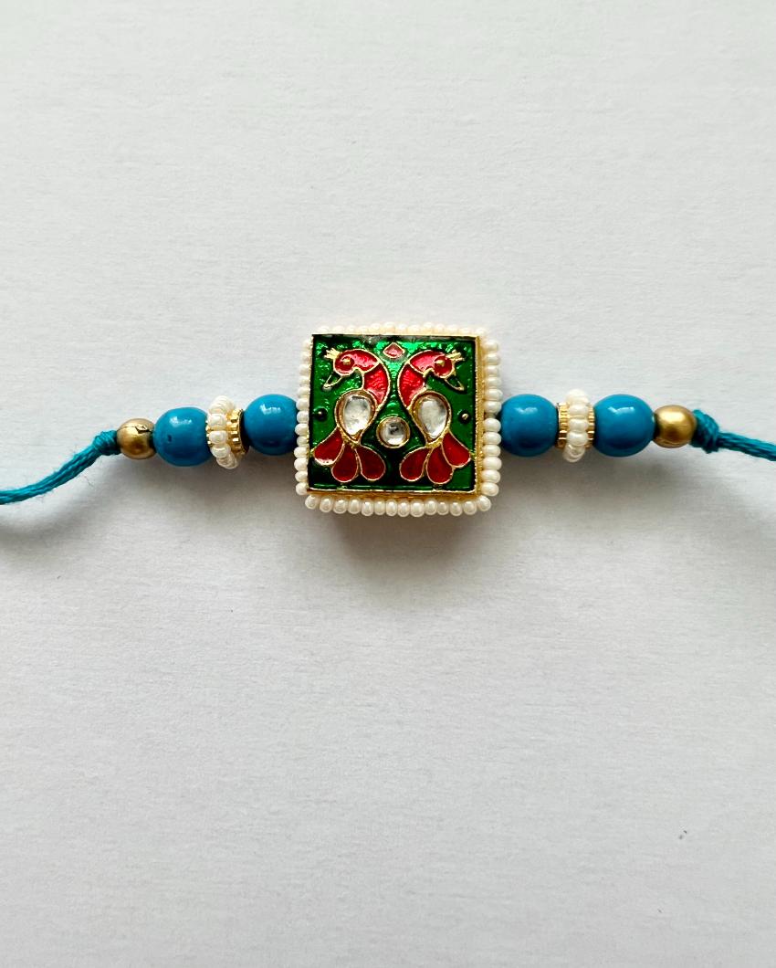 Mayur Meenakari Rakhi