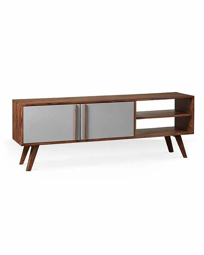 Alviro Sheesham Wood Tv Cabinet