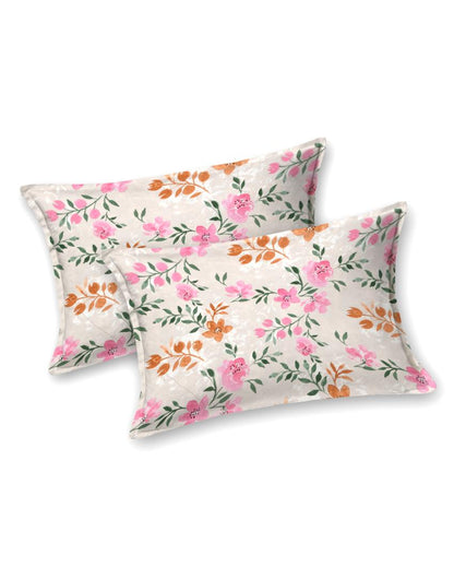 Canterbury Floral Polycotton Flat Bedding Set | Double Size