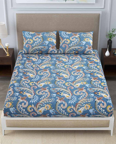 Gazania Floral Polycotton Flat Bedding Set | Double Size