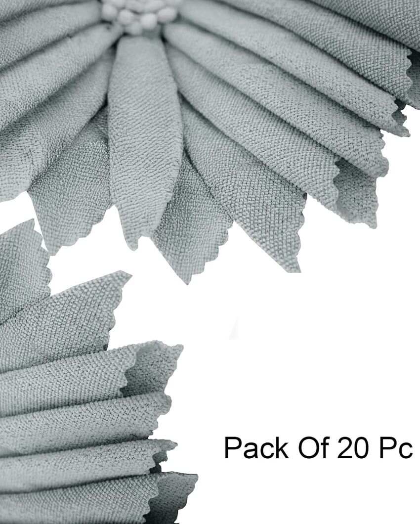 Multipurpose Microfiber Cleaning and Drying Kitchen Wipes | Set Of 20 | 6 x 6 inches