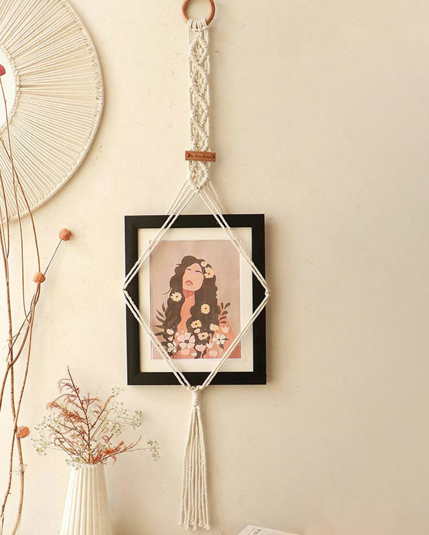 Minimalist Boho Cotton Frame | 8 x 10 x 35 inches | 0.4 kg