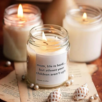 Mom Life Hard Scented Candle Default Title