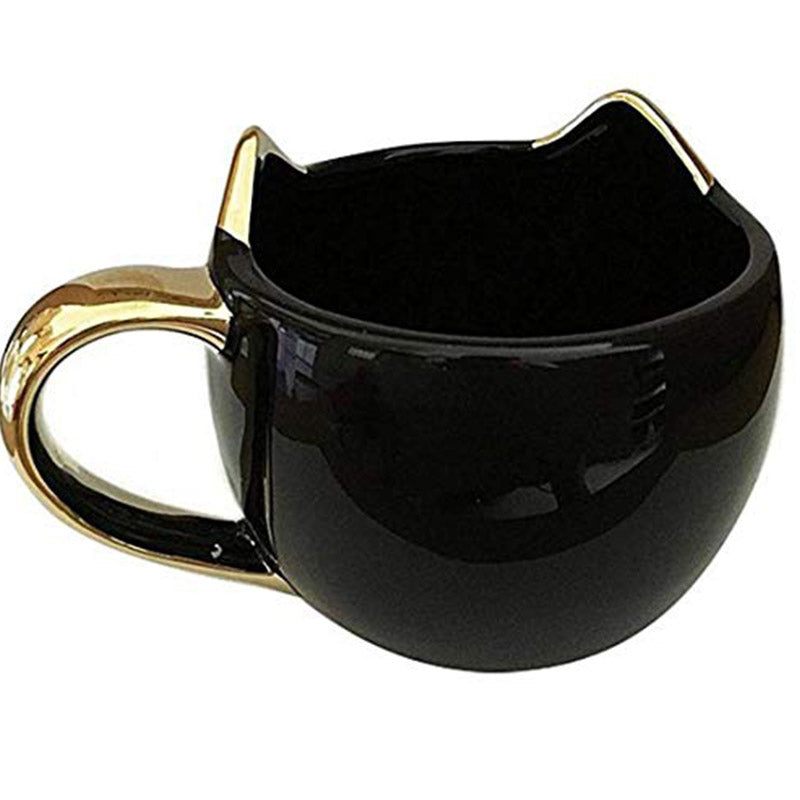 Ceramic Cat Shaped Mug Default Title