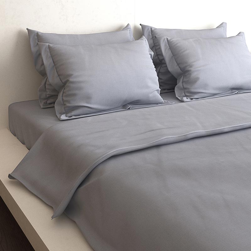 Brulo Bedding Set and Duvet Cover | King Size | Mulitple Colors Grey