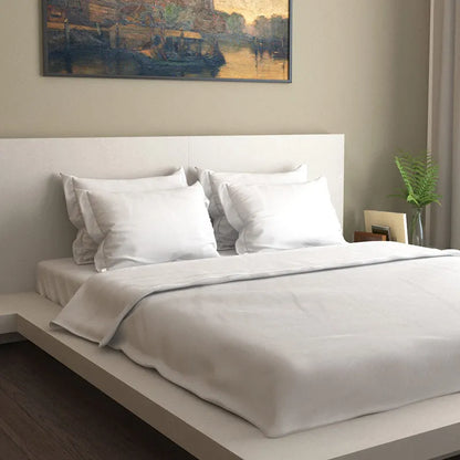 Brulo Bedding Set and Duvet Cover | King Size | Mulitple Colors White