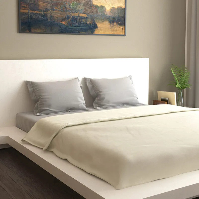 Vania Duvet Cover | Double Size | Multiple Colors Ivory