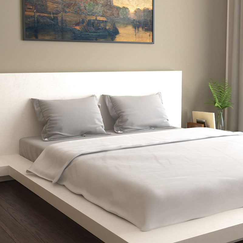 Vania Duvet Cover | Double Size | Multiple Colors White