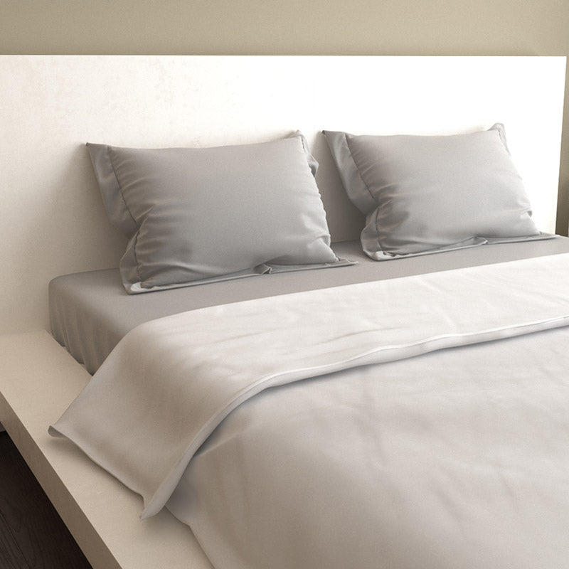 Vania Duvet Cover | Double Size | Multiple Colors White