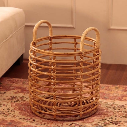 Classy Wicker Rattan Laundry Basket | 41 Inches Default Title
