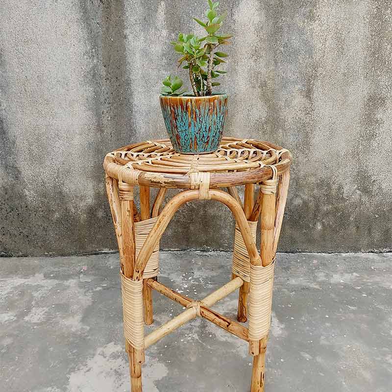 Sia Bamboo And Cane Handmade Coffee Table