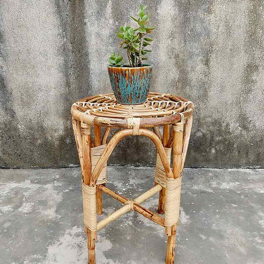 Sia Bamboo And Cane Handmade Coffee Table