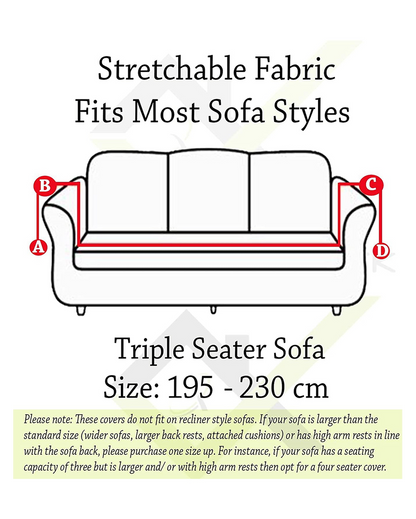 Length = 34 inches, Width = 71 inches & Height = 34 inches