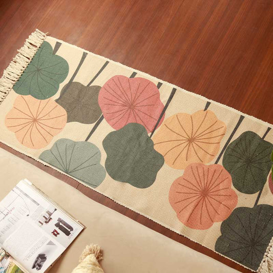 Floral Printed Bedside Runner | 54 x 22 inches