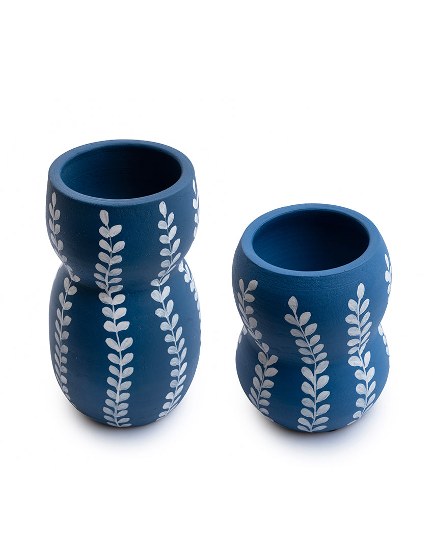 Climber Terracotta Vase | Set of 2