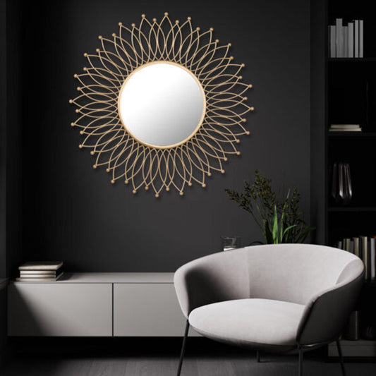 Cross Lines Wired Wall Miror – Dusaan