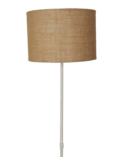 Vintage Design Iron Stand Floor Lamp with Jute Shade | Bulb Not Included | 12 x 57 inches