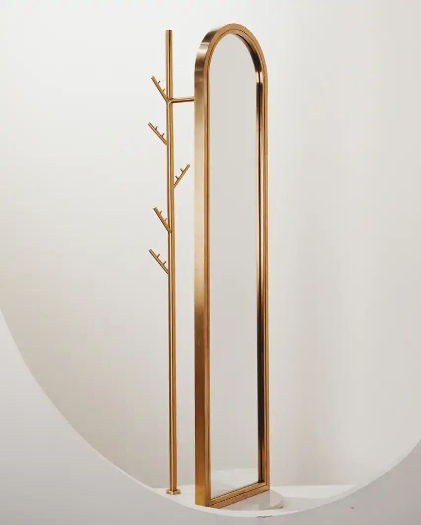 Nordic Mirror Coat Rack | 24 x 24 inches