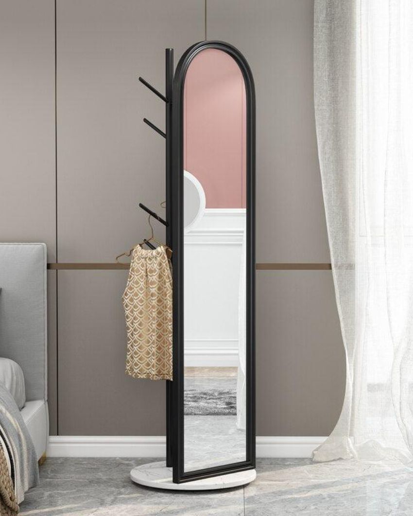 Nordic Mirror Coat Rack | 24 x 24 inches