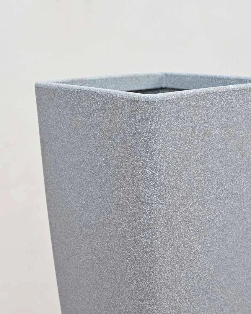 Paris Small Plastic Planter | 24 inch Grey