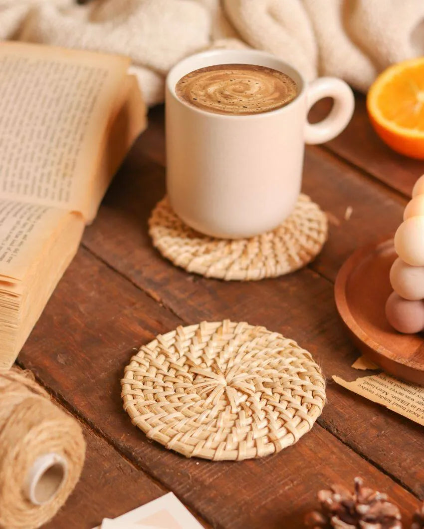 Vintage Natural Cane Coaster