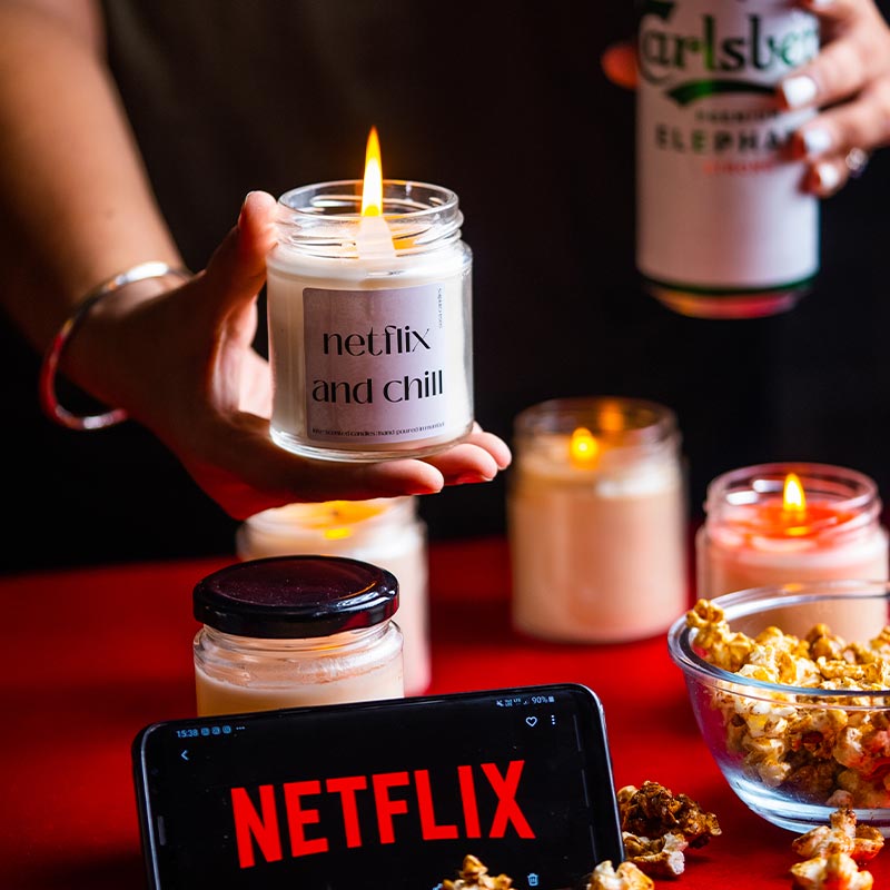 Netflix Chill Scented Candle Default Title