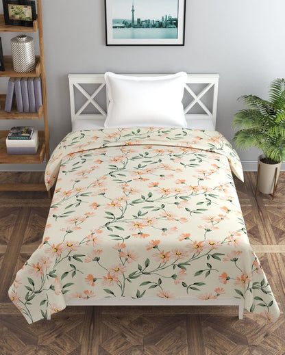 Glow Up Your Space Printed Glace Cotton Duvet Cover