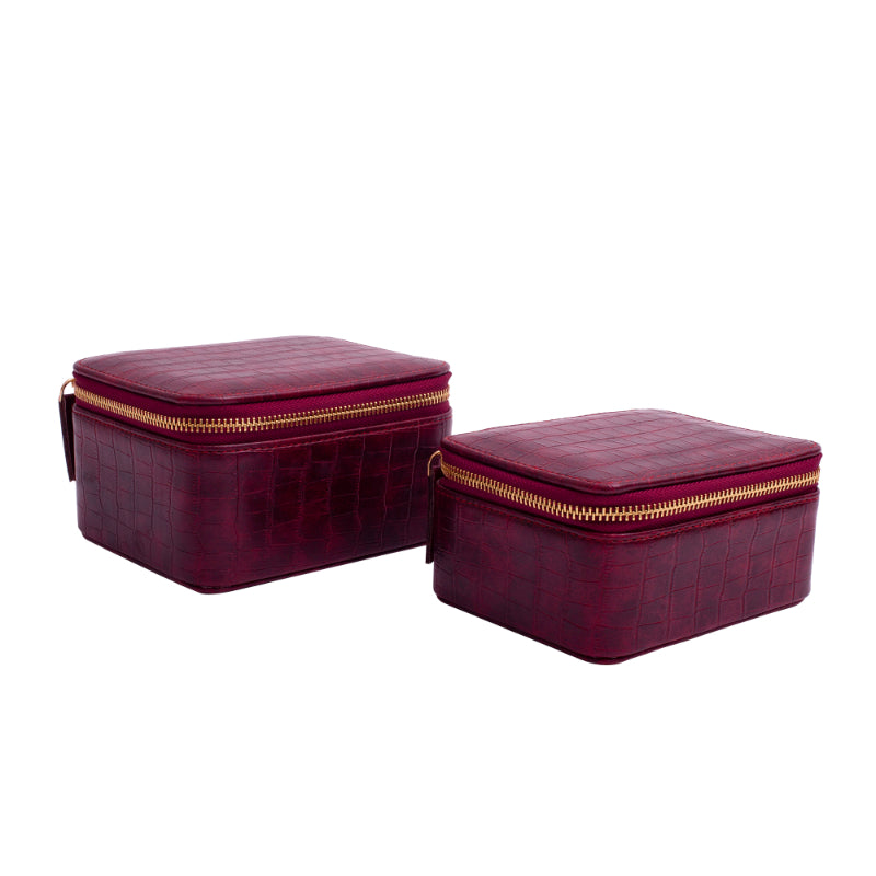 Organiser Box Set | Set of 2 Red