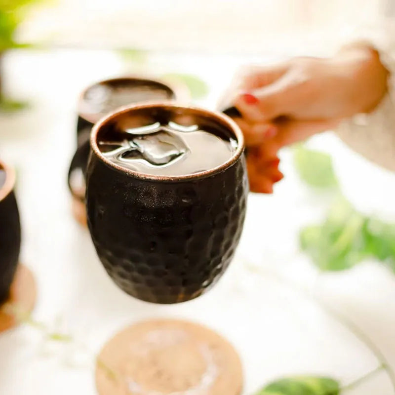 Antique Black Copper Mug Pack of 1