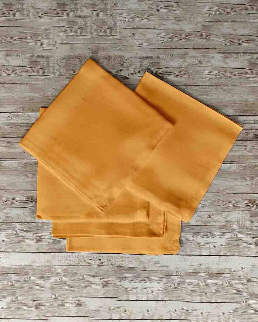 Eco-Friendly Cotton Napkin With Mitted Corners | Multiple Colors | Set Of 12 | 18 x 18 Inches