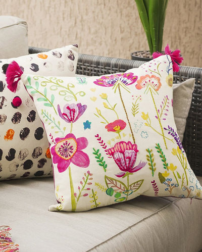 Gardenscape Cushion Cover Fushsia | 16 x 16 inches