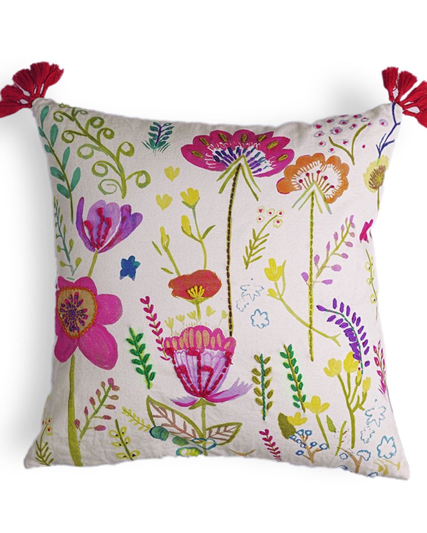 Gardenscape Cushion Cover Fushsia | 16 x 16 inches