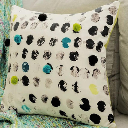 Polka Cushion Cover | 16 x 16 inches