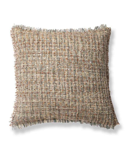 Khwab Handwoven Cotton Neutral Cushion Cover