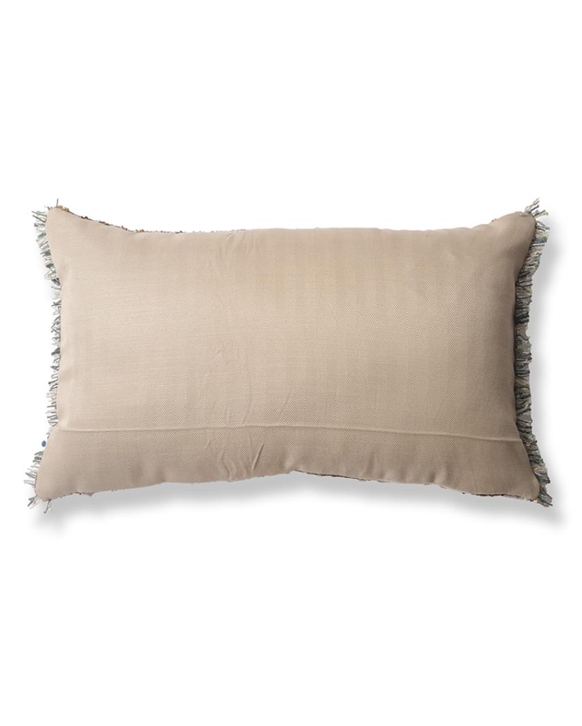 Khwab Handwoven Cotton Neutral Cushion Cover