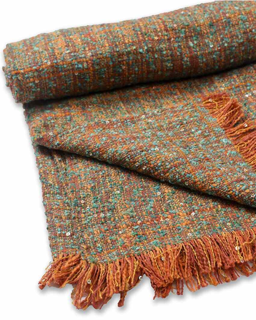 Nayaab Handwoven Cotton Throw | 53 x 53 inches