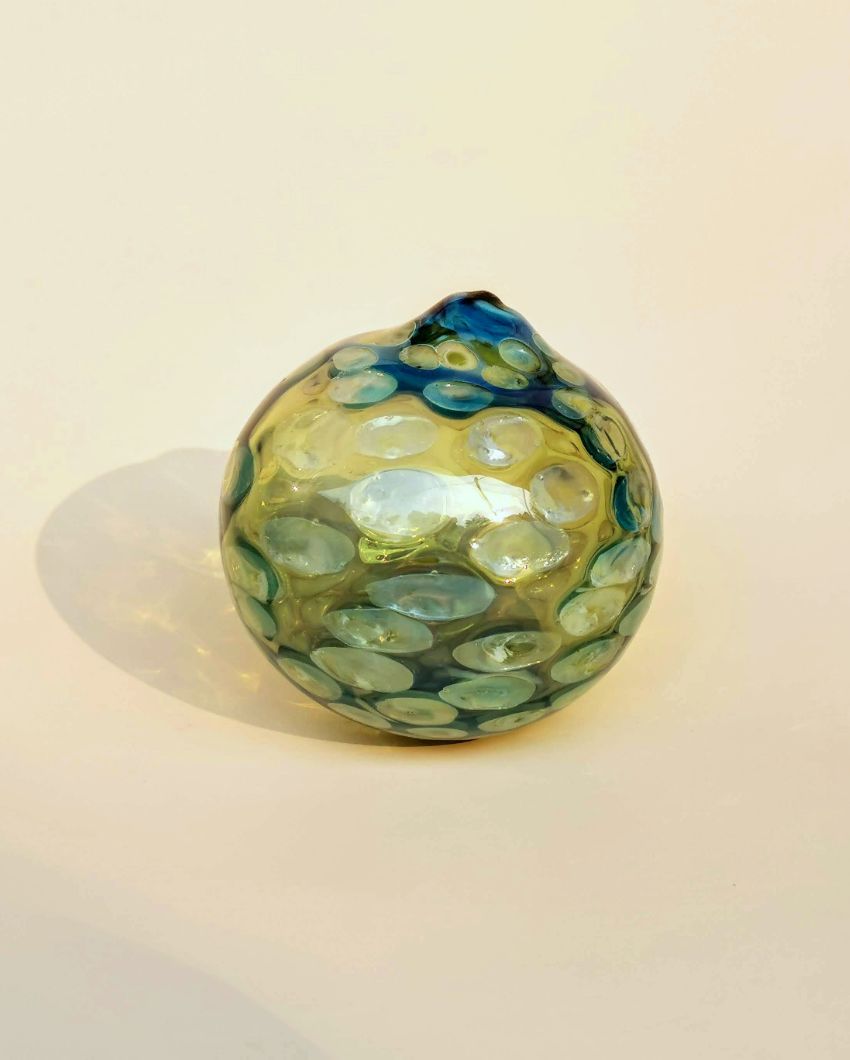 Uniqe Shine Art Glass Hand Blown Sphere