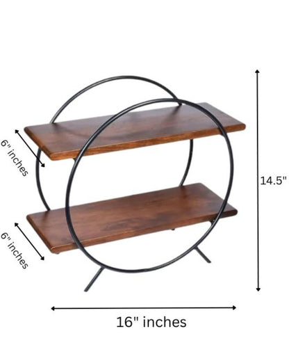 Handicraft Circular Kitchen Organizer Rack | 16 x 6 x 15 inches