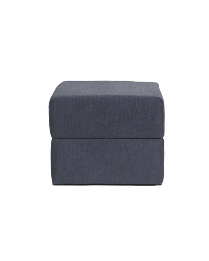 Compact Seating and Storage Agatti Fabric Ottoman