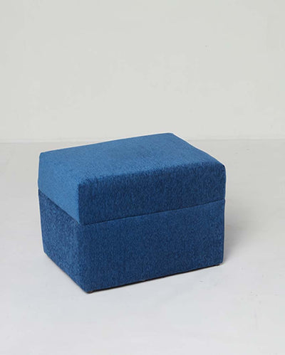 Compact Seating and Storage Agatti Fabric Ottoman