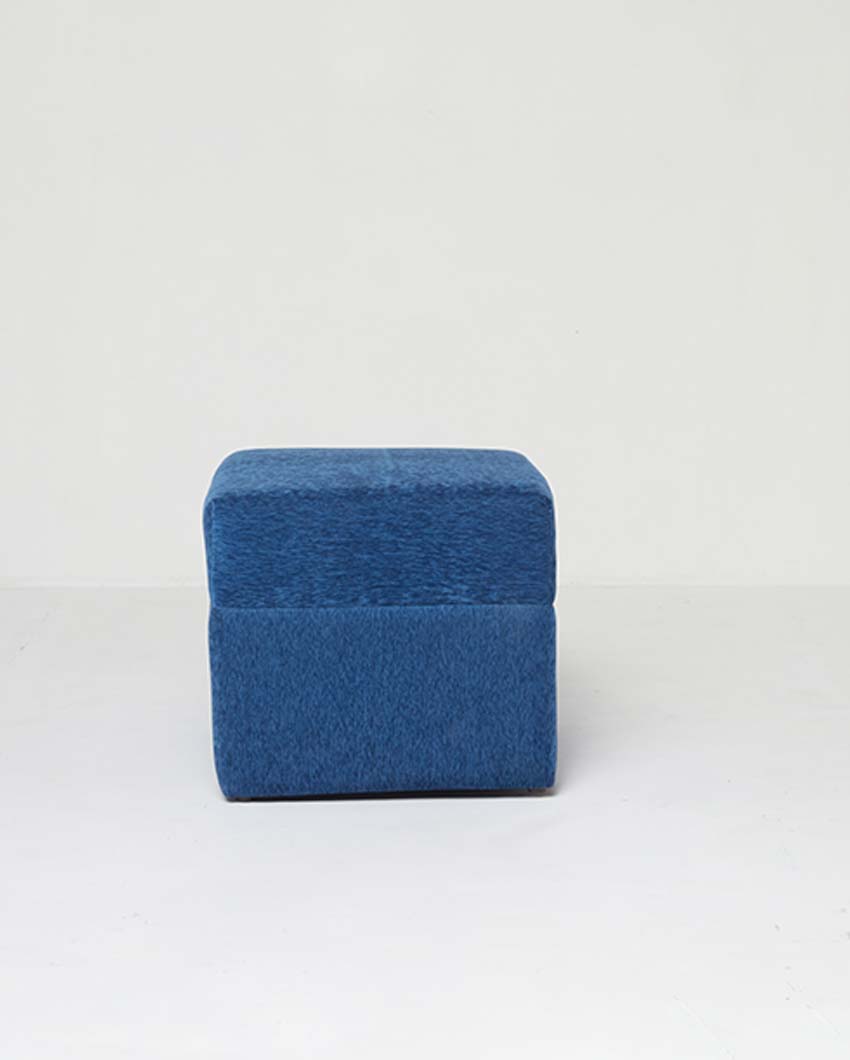 Compact Seating and Storage Agatti Fabric Ottoman