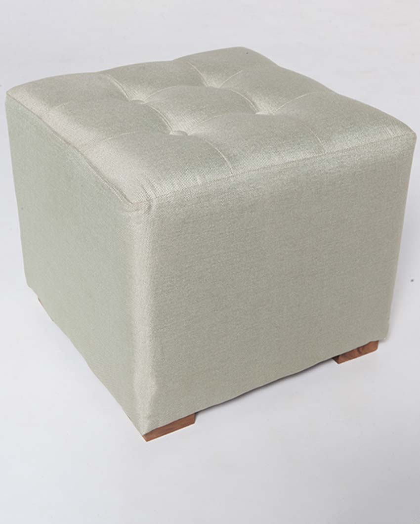 Blending Comfort and Practical Storage Harry Fabric Ottoman | 17 x 15 inches