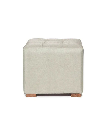 Blending Comfort and Practical Storage Harry Fabric Ottoman | 17 x 15 inches