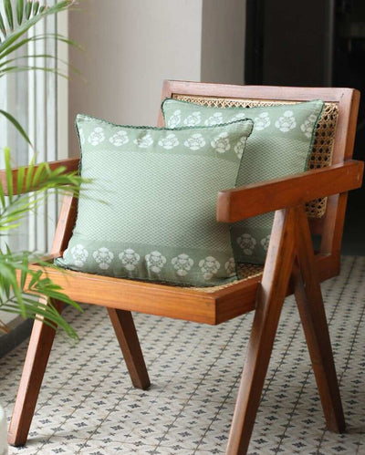 Padma Design Cotton Cushion Covers | 16 x 16 inches