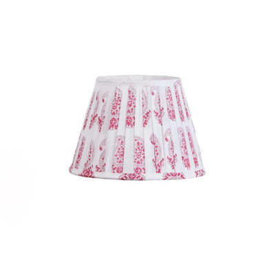 Paisley Block Print Pleated Empire Lampshade